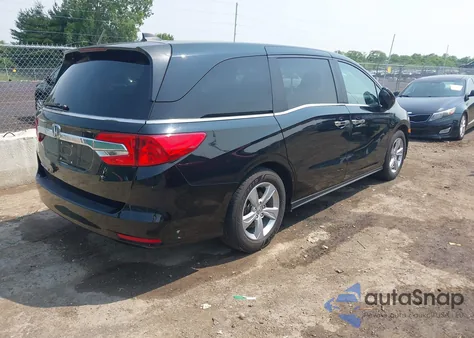 2019 Honda Odyssey Ex-L from USA, damaged, VIN 5FNRL6H77KB065239